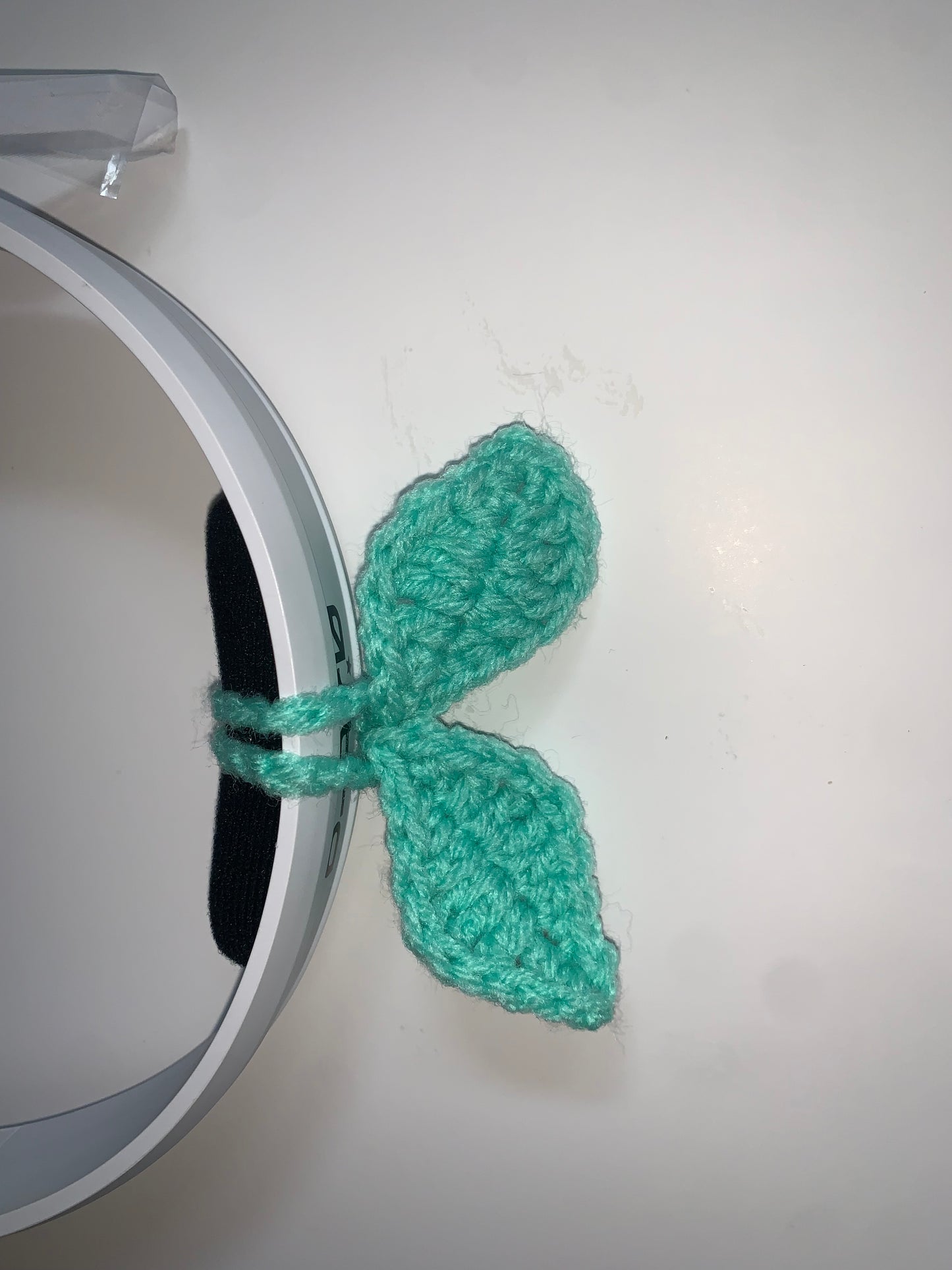 crochet headphone sprout